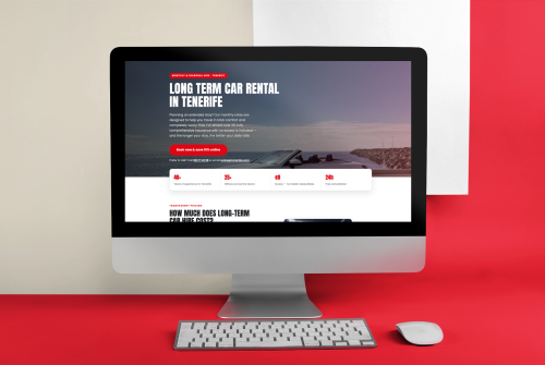 Canarias.com Website Mockup